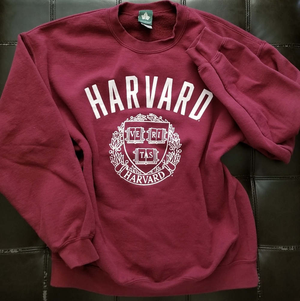 ❗Harvard University Maroon Sweatshirt Large❗